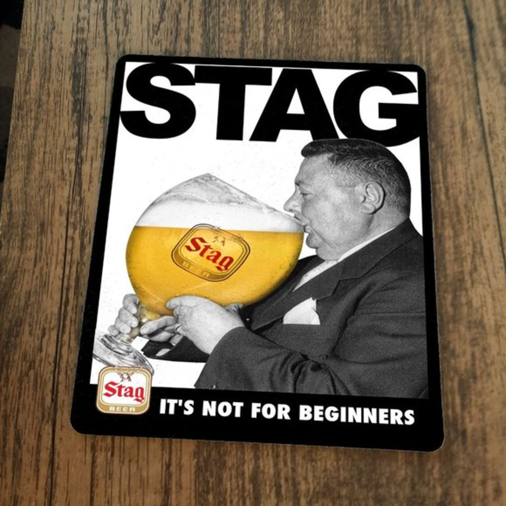 Stag Beer Not‎ For Beginners Mouse Pad